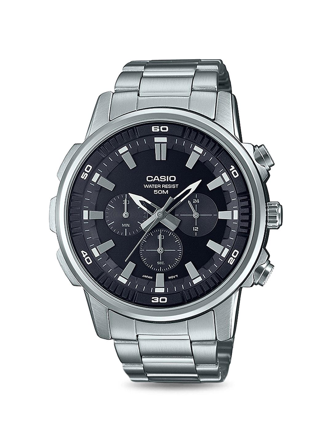 Đồng Hồ Nam Dây Thép Casio MTP-E505D-1AVDF | MTP-E505D-1A