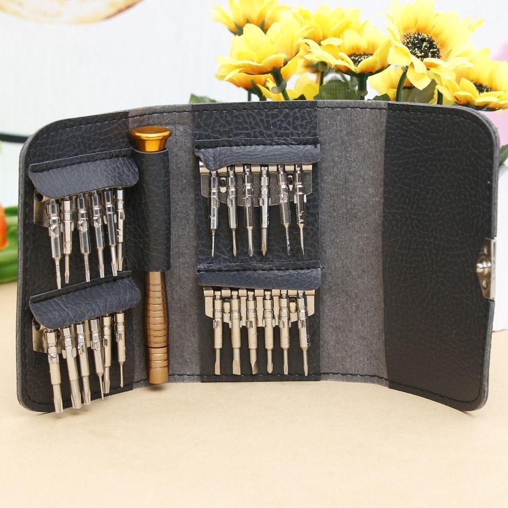 Bộ tua vít,Bộ tô vít ví da 25 in 1 siêu tiện lợi