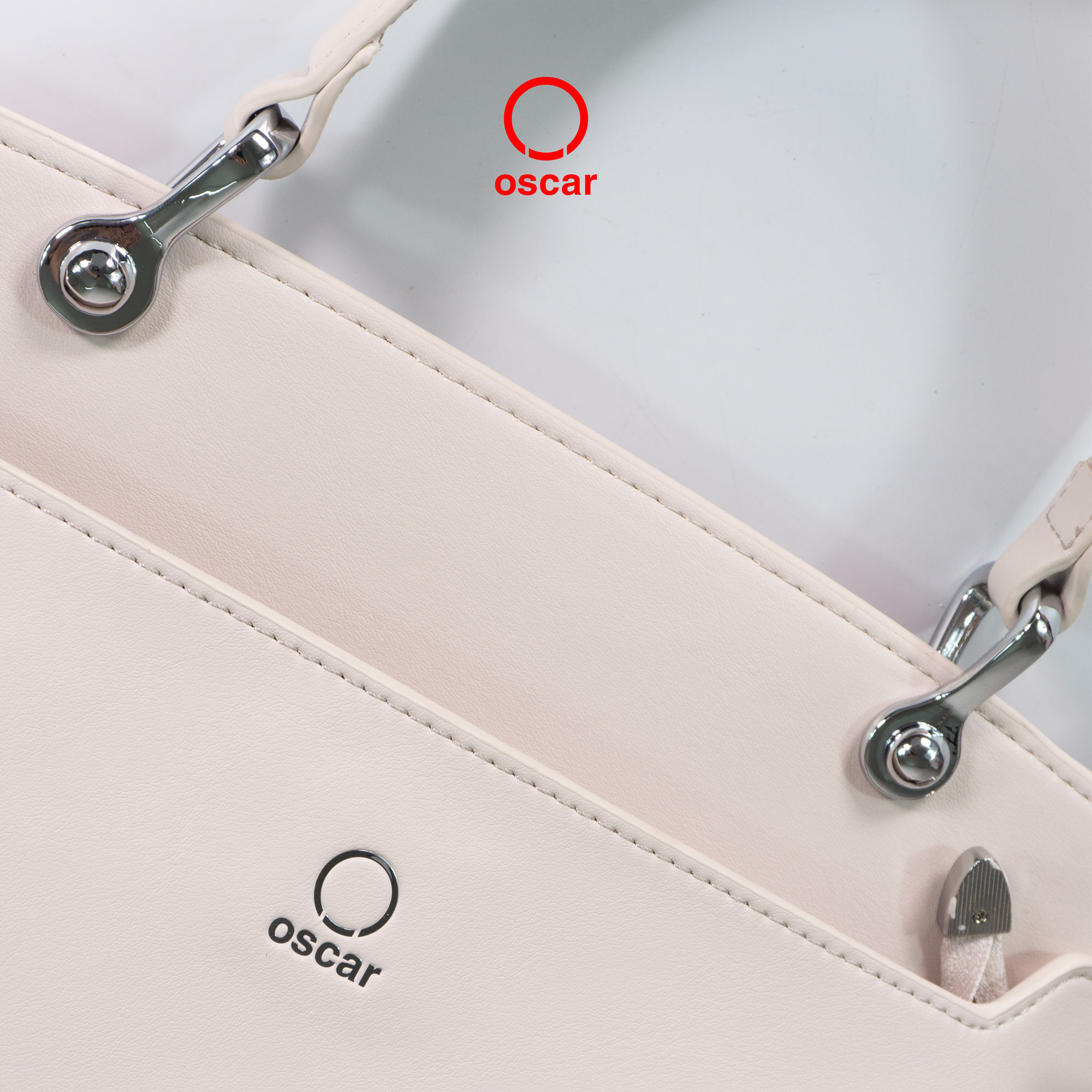 Túi Tote Cổ Điển Nhấn Phụ Kiện Quai Xách Oscar Fashion 092