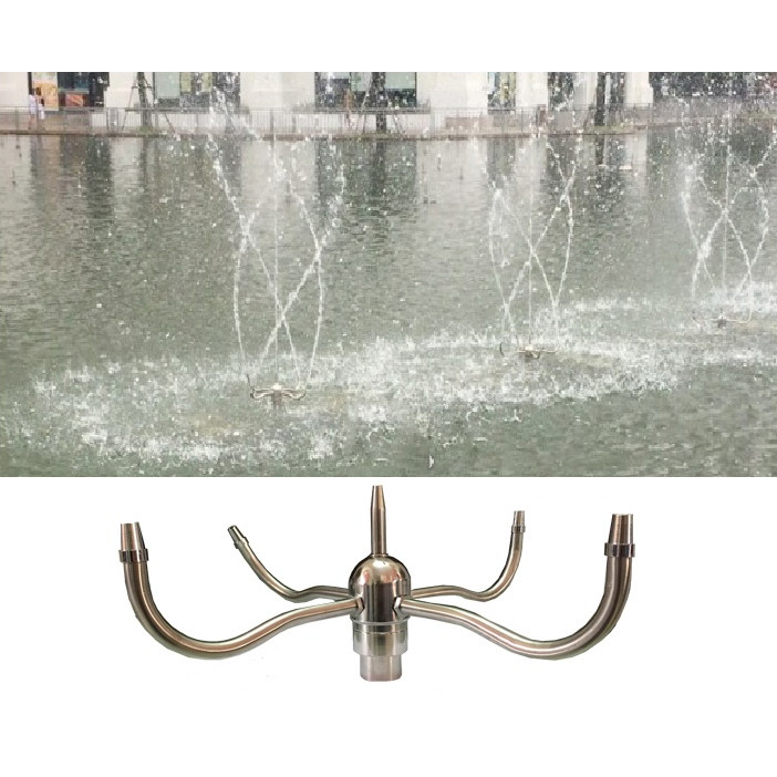 Đầu phun nước 5 tia nhảy múa phi 34mm