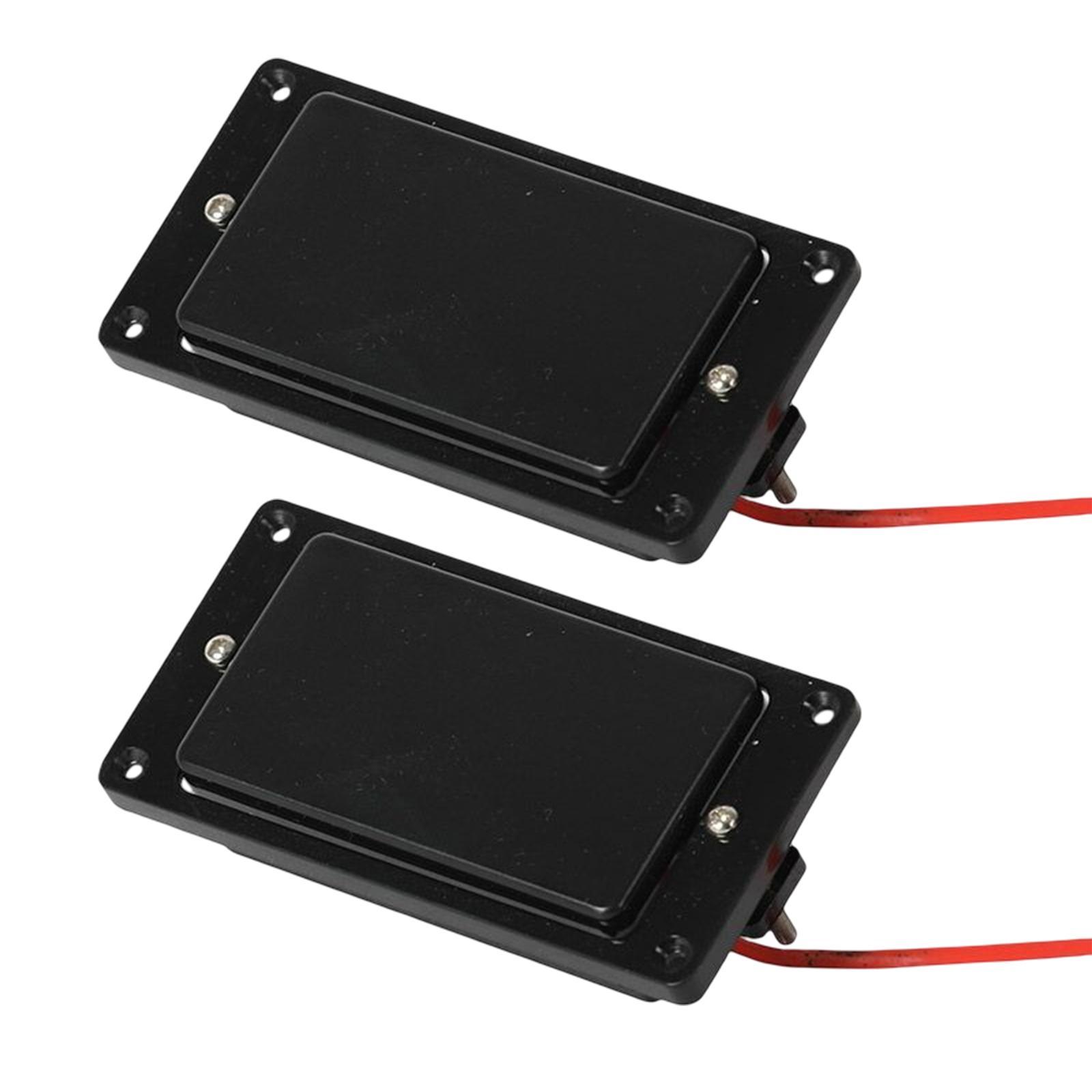 Electric Guitar Neck Bridge Pickup Noiseless Humbucker Pickup for Guitar