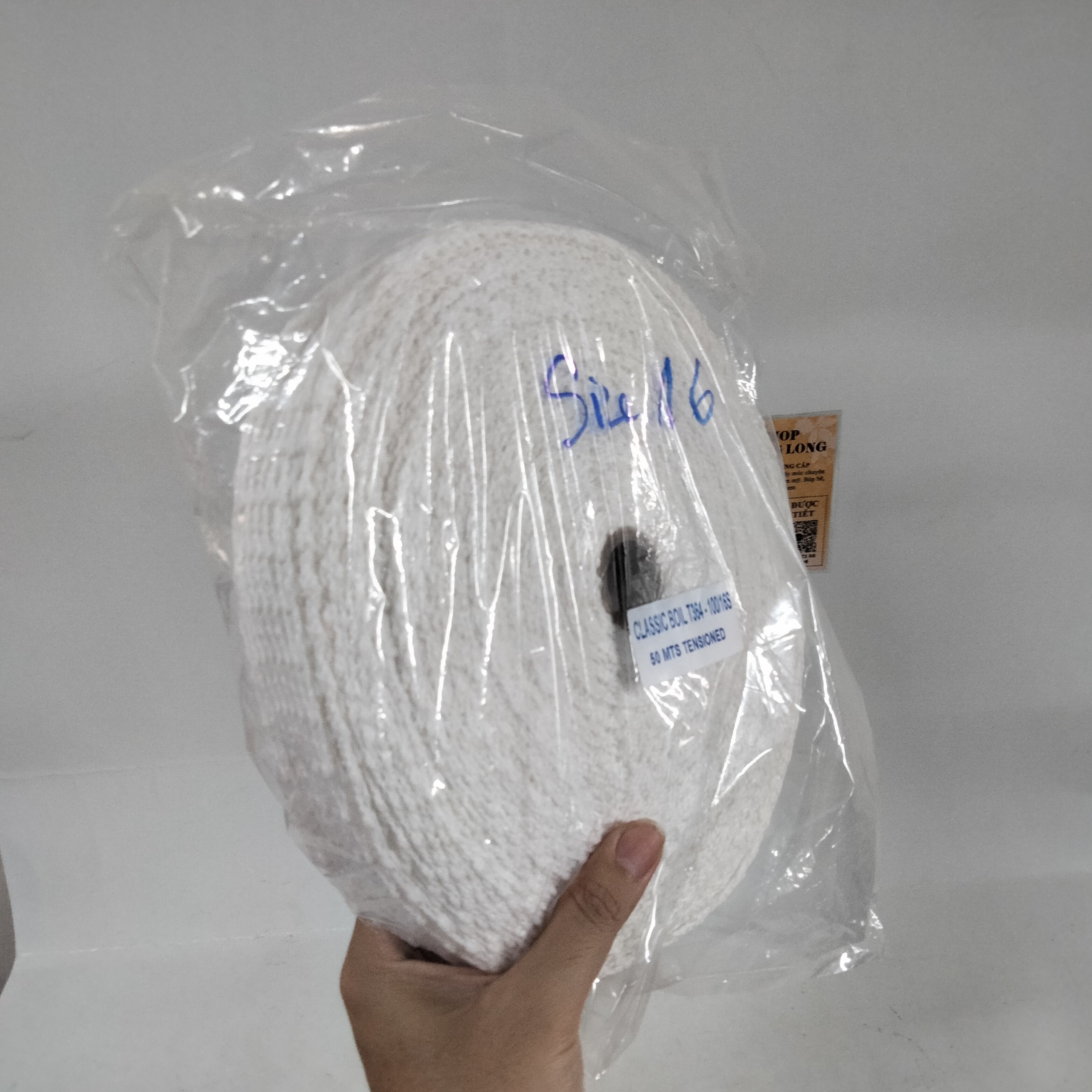 Cuộn 50 mét Size 16 cm Lưới Định Hình Giò Heo Xông Khói, Jambon Ham Net PVN3858