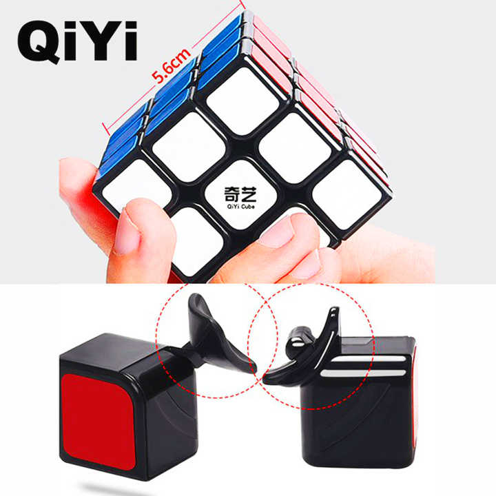 Rubik 3x3 Qiyi Sail W, Rubic 3x3 tầng Khối lập phương ma thuật xoay mượt bẻ góc cực tốt siêu bền và chắc chắn – DC052