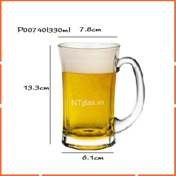 Ly uống bia cao cấp 320ml-P00740