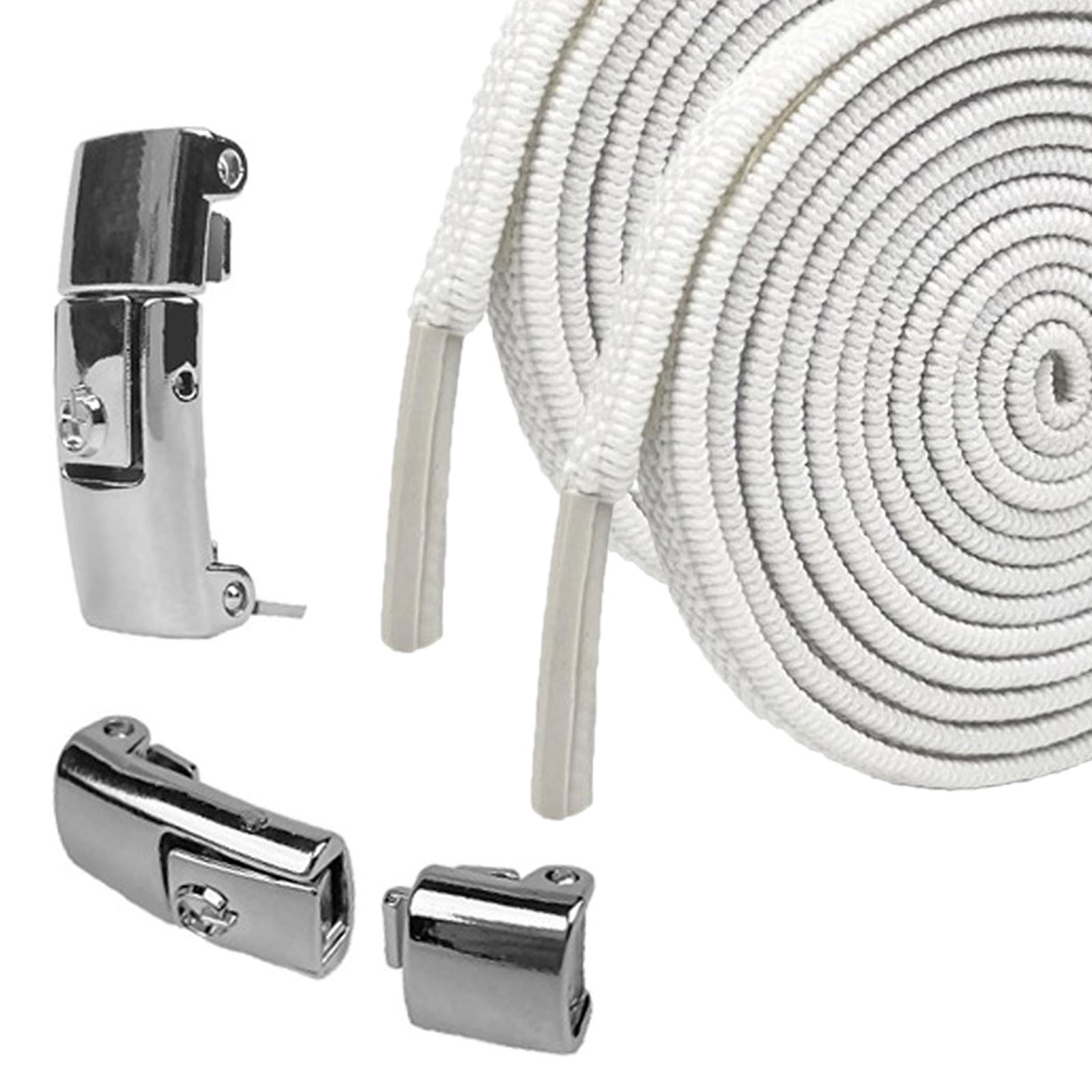 Universal Elastic No Tie Shoe Laces Shoelaces Quick for Trainer Women Lazy Men Elderly