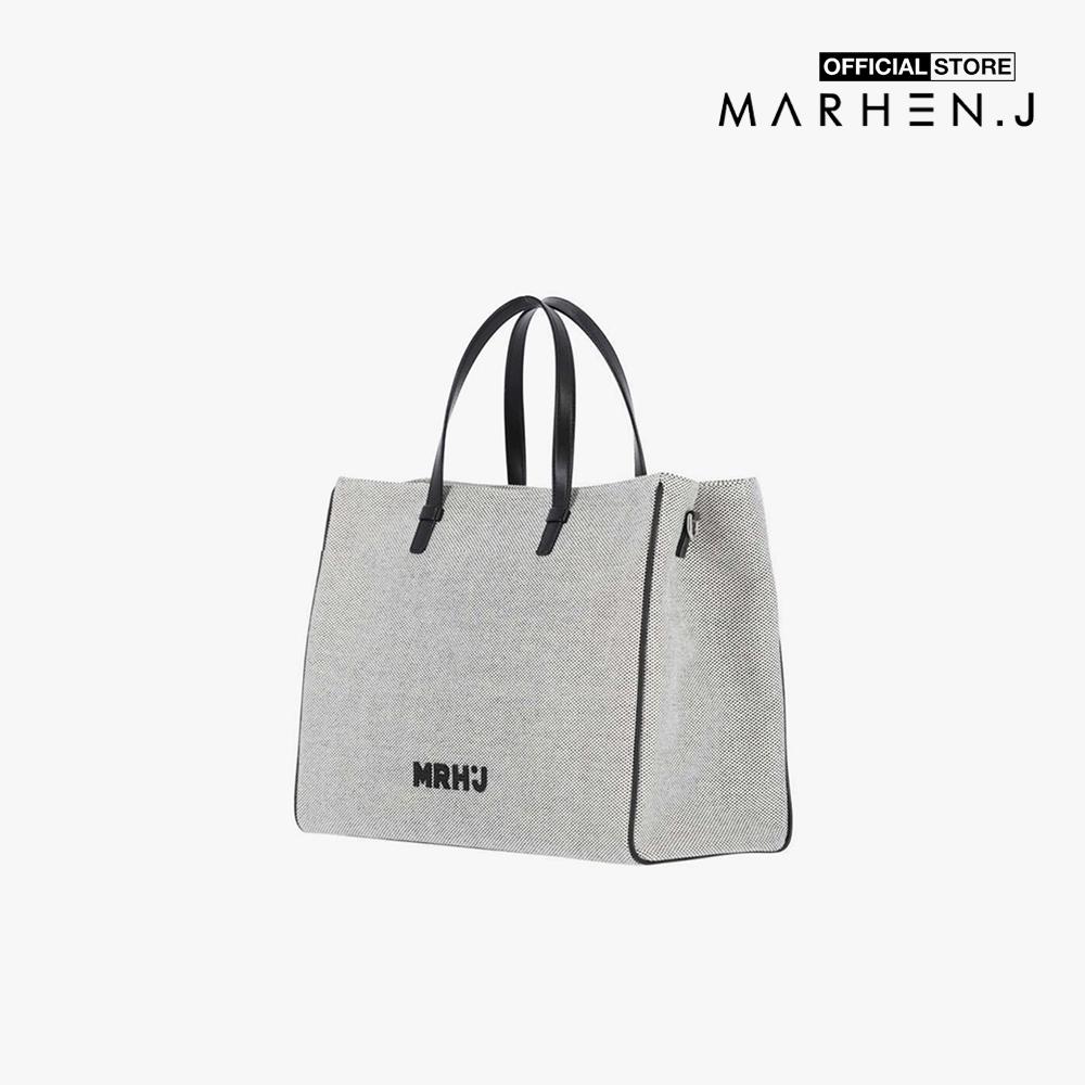 Marhen.J - Túi đeo vai nữ phom chữ nhật Moss MJ22CMOSSB-BK
