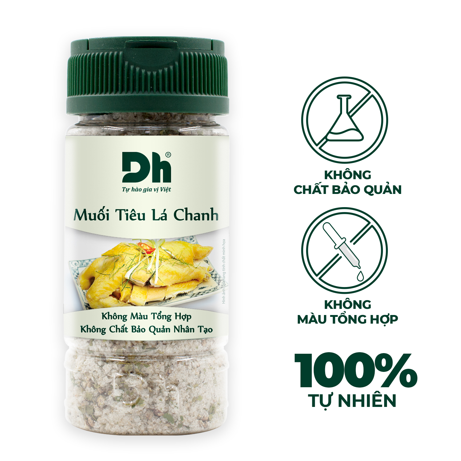 Muối Tiêu Lá Chanh 50gr Dh Foods