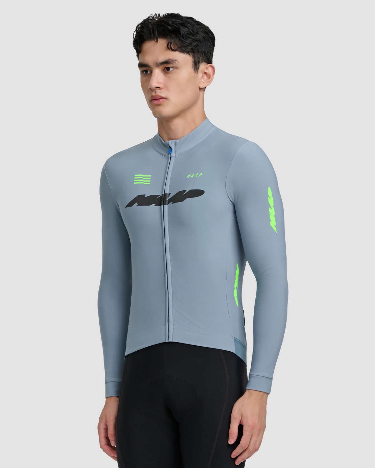 Áo Thể Thao Đạp Xe Nam MAAP Eclipse Thermal LS Jersey 2.0 - Màu Teal