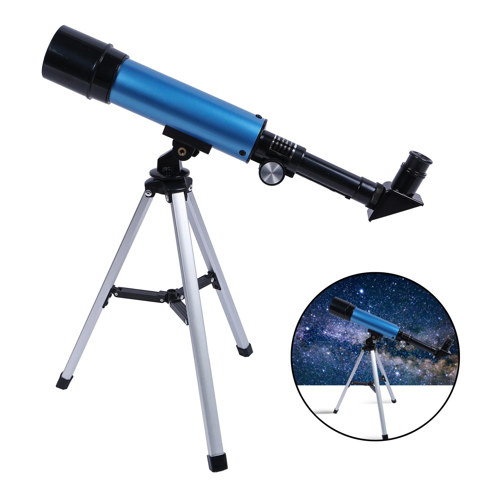 50360 HD Astronomical Monocular Telescope w/Two Eyepieces Tabletop Tripod