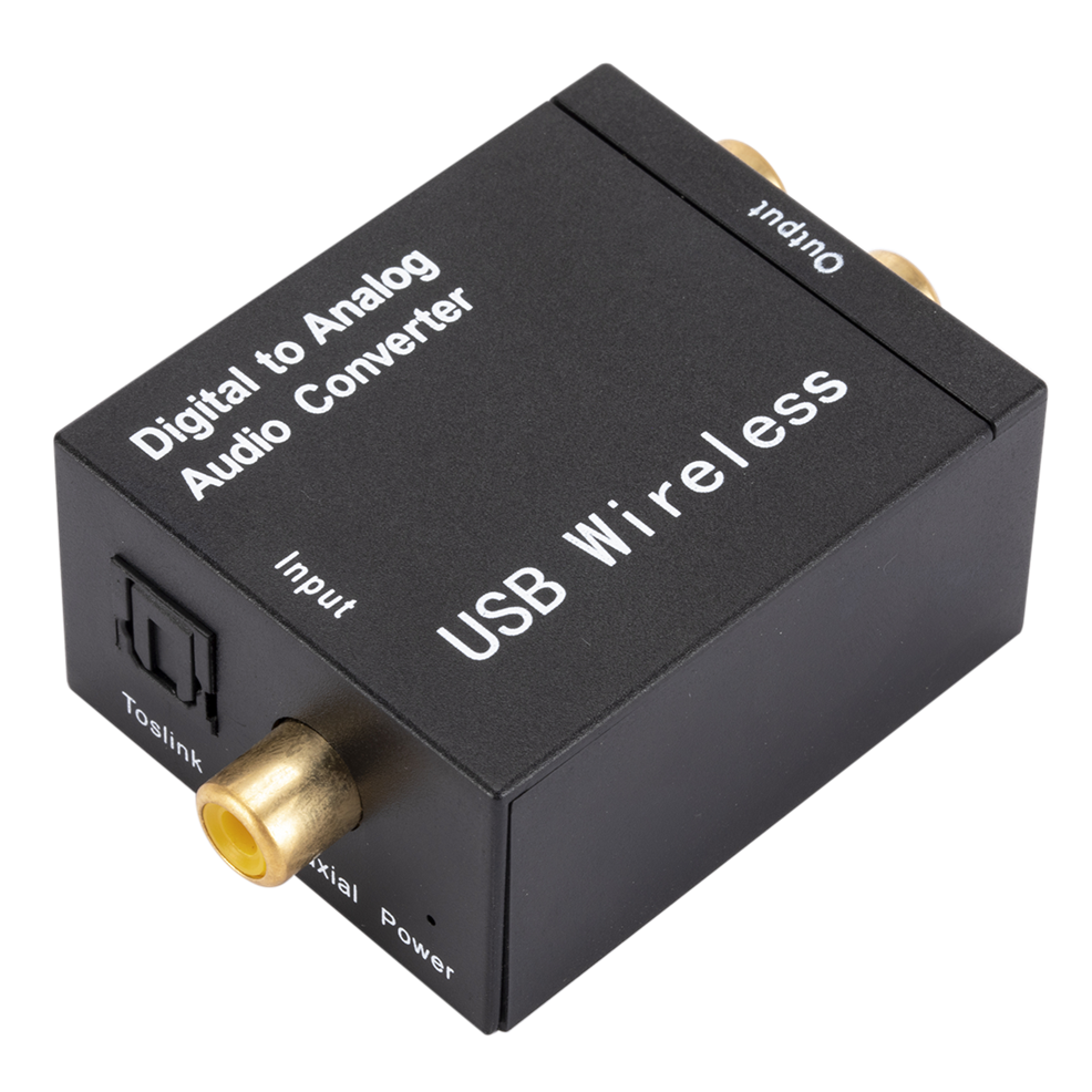 Sợi Kỹ Thuật Số Analog Bộ Giải Mã Bluetooth Kỹ Thuật Số Sang Âm Thanh Analog Bộ Chuyển Đổi Quang Học Toslink Đồng Trục Tín Hiệu RCA R/L