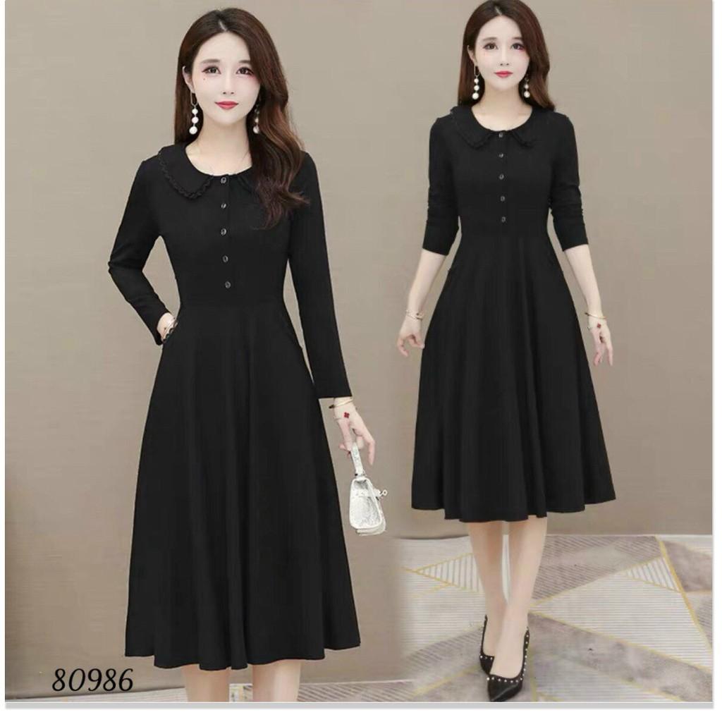 ĐẦM XÒE DỰ TIỆC CÓ NÚT CÚC CỰC XINH TÔN DÁNG THANH LỊCH CHO CHỊ EM THỜI TRANG 1HITSTORE1