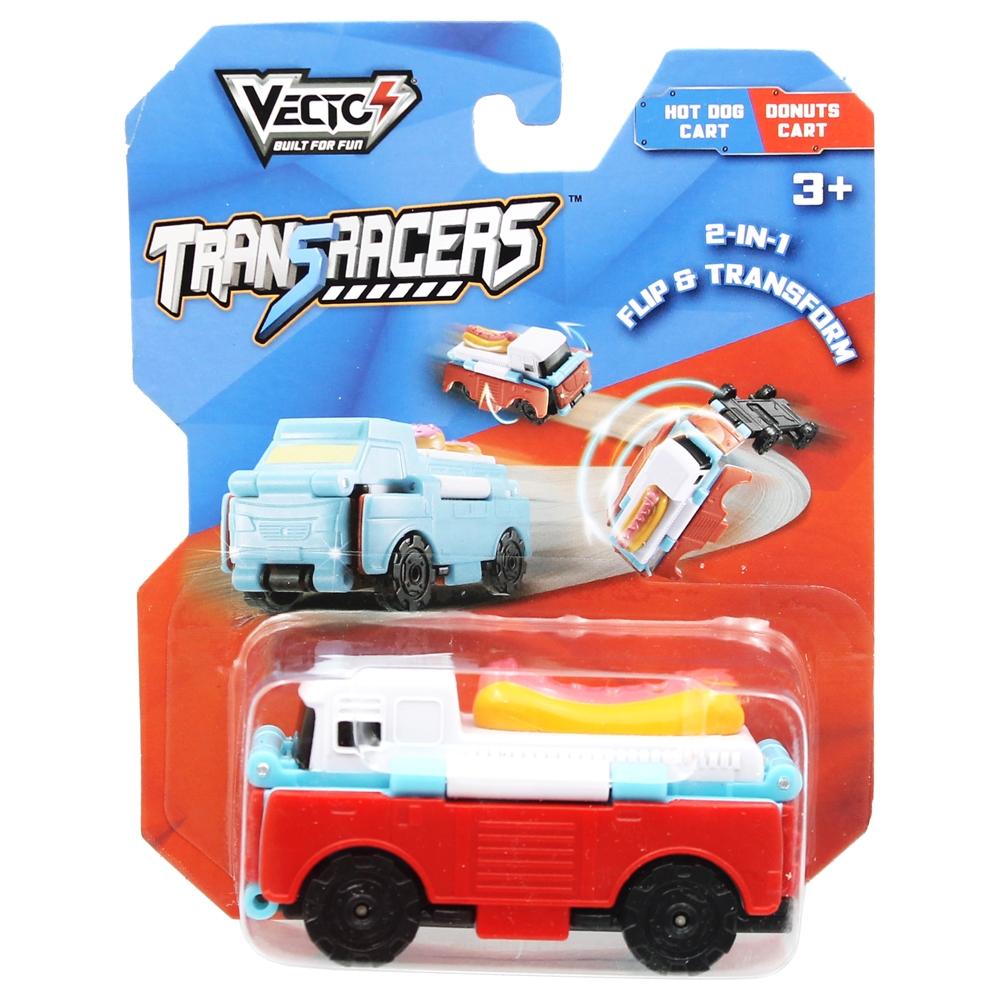 Đồ Chơi Xe Biến Hình Transracers Hot Dog Cart / Donuts Cart - Vecto VN463875-34