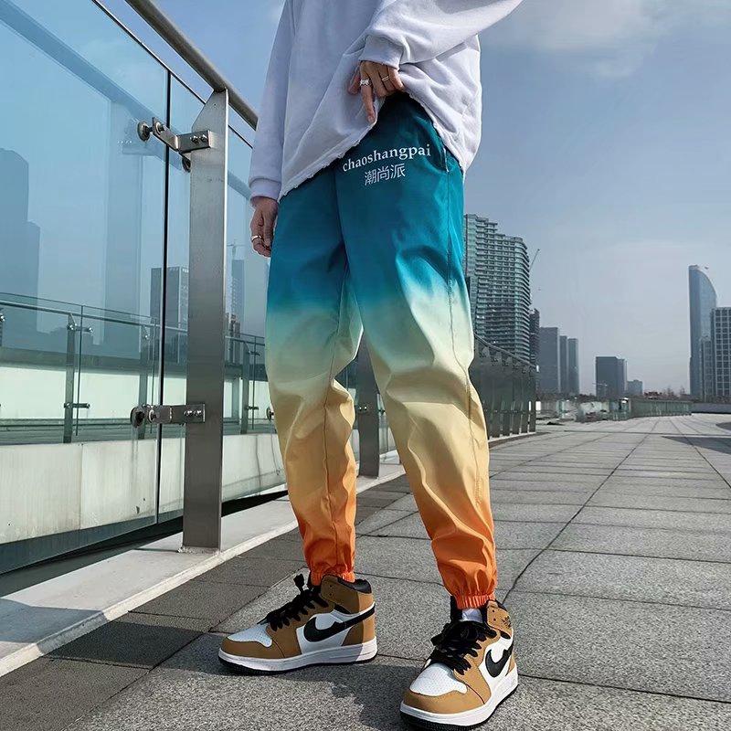 Quần Dài Nam Ống Rộng Phong Cách Hàn Quốc Năng Động