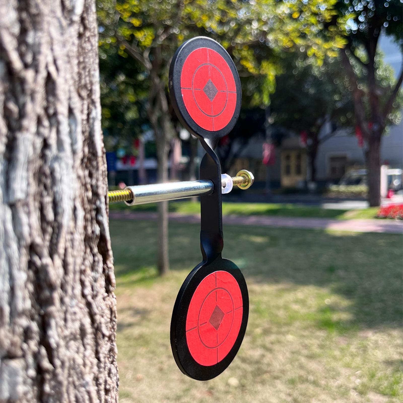 Shooting Target Reset Spinner Garden Backyard Resetting Target for Practice Outdoor