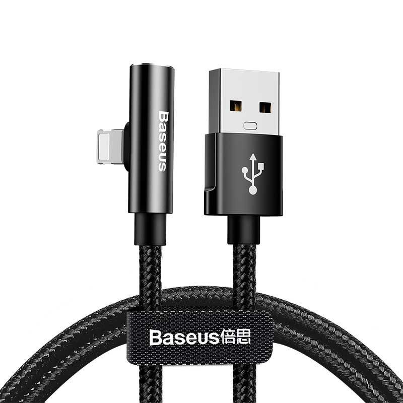 Cáp Lightnning hàng chính hãng Baseus Entertaining Audio Data Cable 120cm
