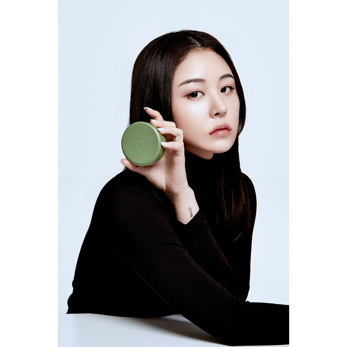 Phấn nước trang điểm che phủ kiềm dầu thuần chay GLAMRR Q VEGAN SUPER COVER CUSHION by Gilaa