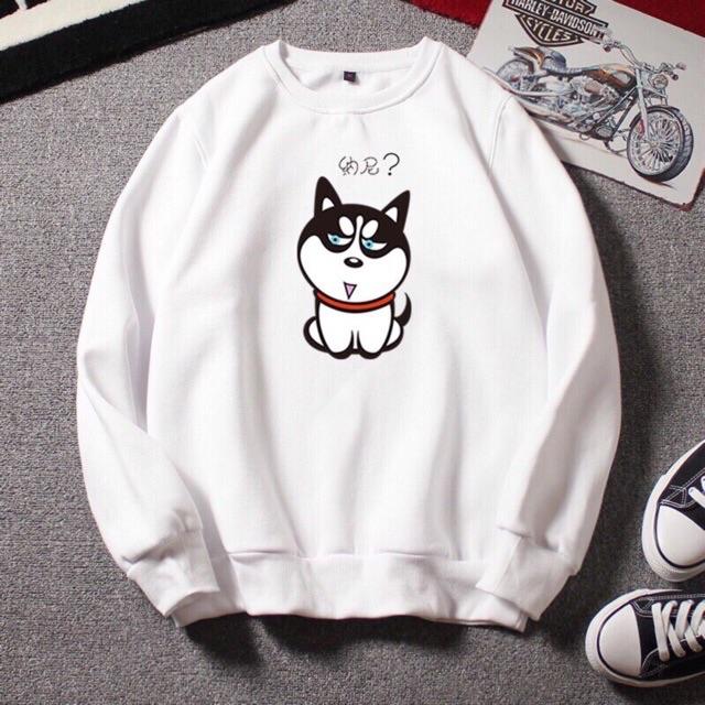 Áo sweater nam nữ mèo cao cấp có bigsize đên 100kg vải nỉ bông dày đẹp
