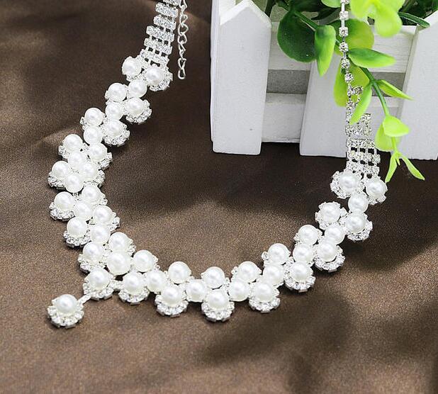 Bộ trang sức trang điểm cổ dâu BTS01