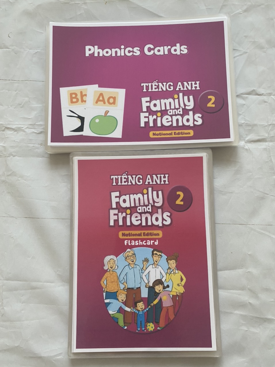 Phonics Cards- Thẻ Tiếng Anh Phonics Family and Friends 2( Natinonal Edition)