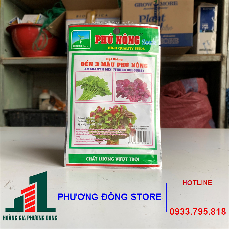 Combo 5-10 gói hạt giống rau dền 3 màu dễ trồng , năng suất cao
