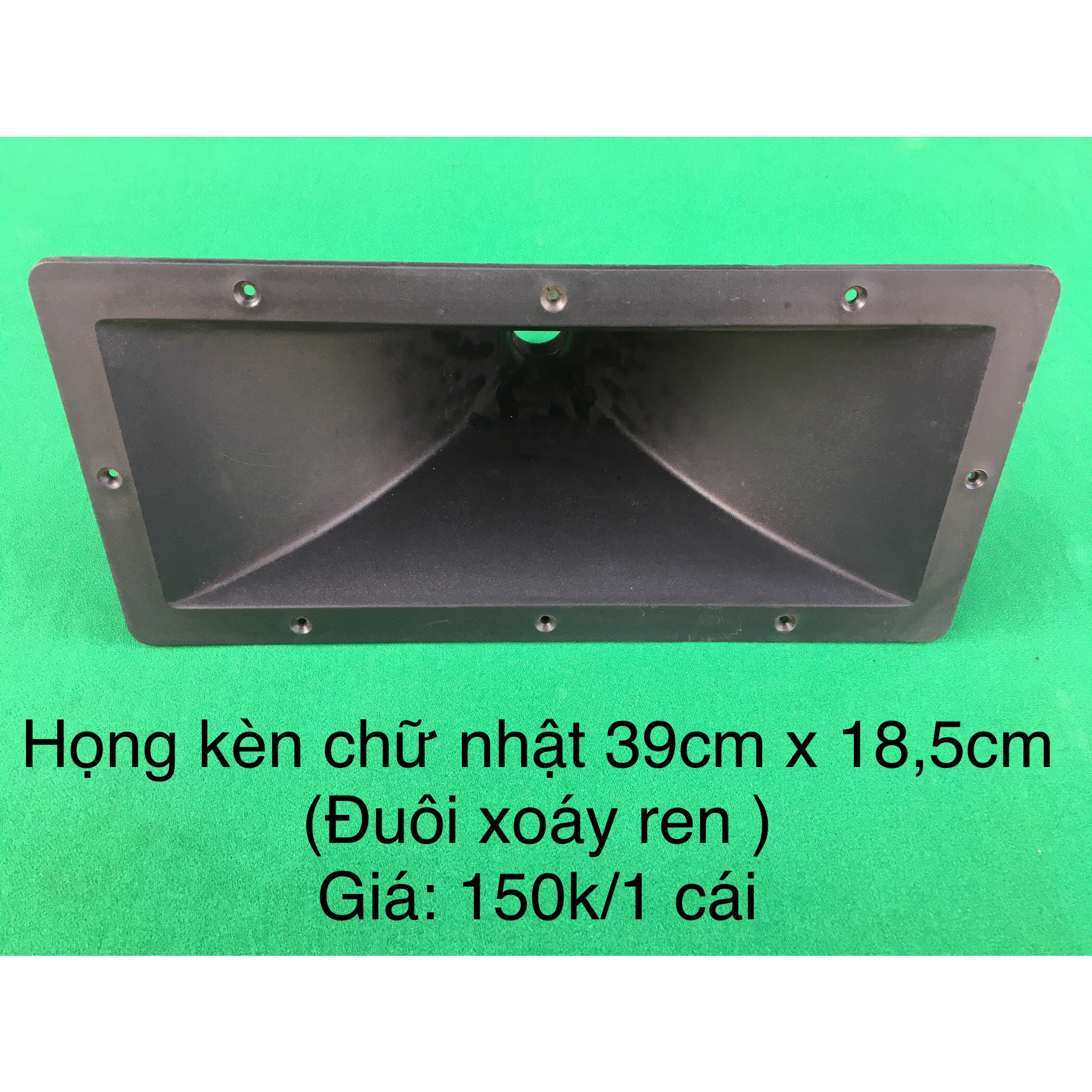 Họng kèn chữ nhật 18,5x39