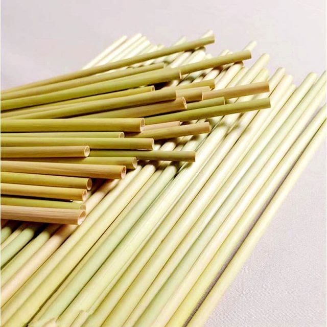 100 Ống hút cỏ (Grass Straws) Eco Friendly - Hàng cao cấp xuất khẩu - Sử dụng được cho tất cả các loại thức uống - Không tan hay biến dạng trong nước