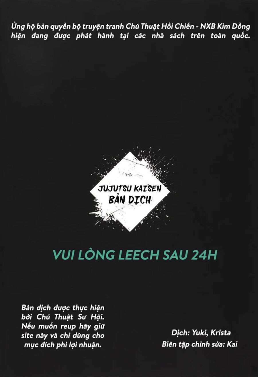 jujutsu kaisen - chú thuật hồi chiến chapter 231 1
