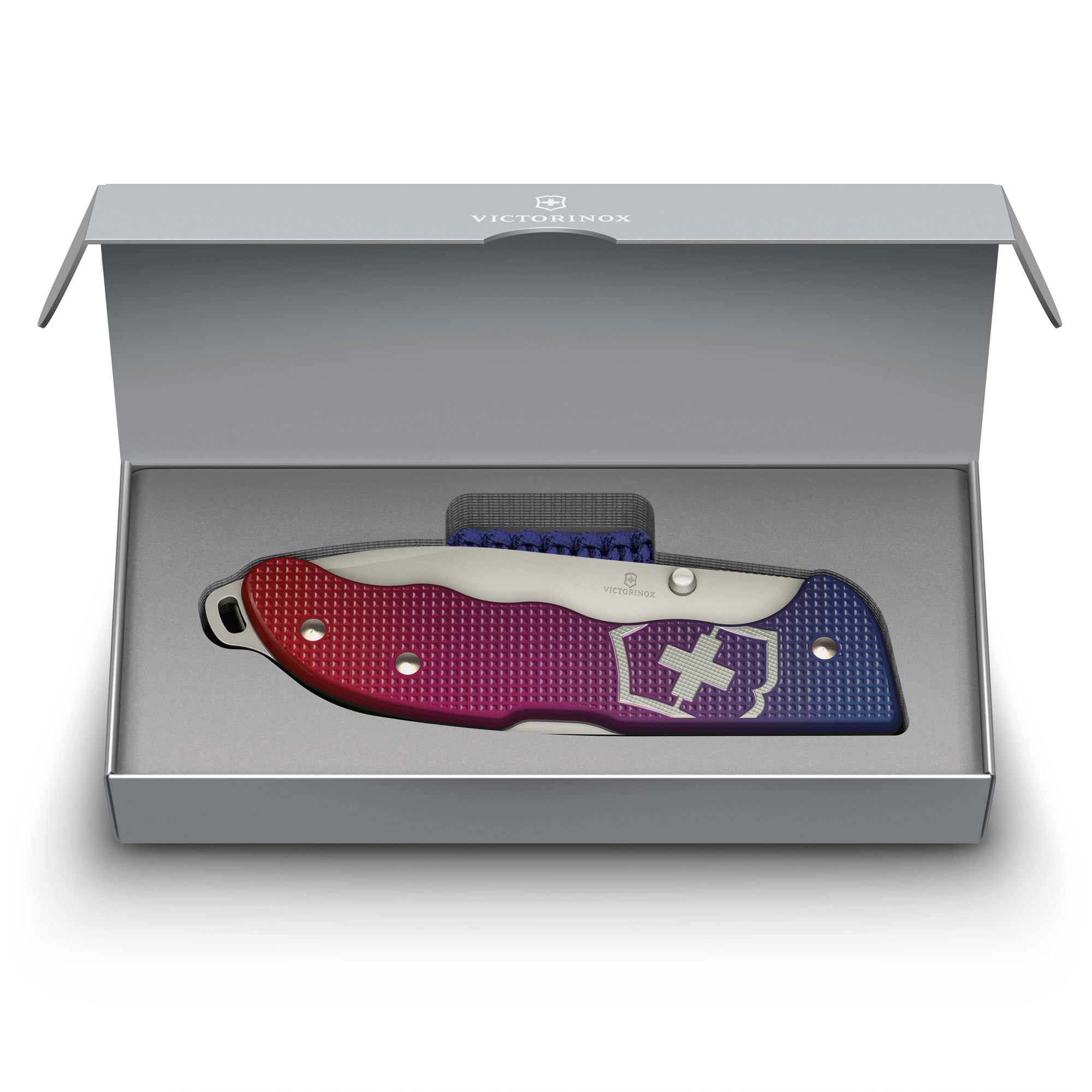 Dao xếp đa năng Victorinox Evoke Alox màu Blue/Red