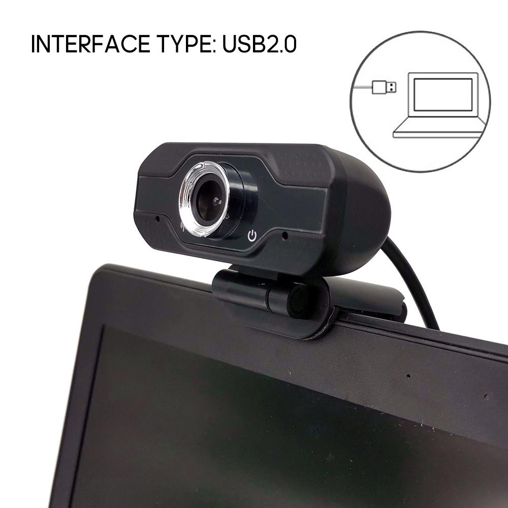 Webcam 1080P USB độ nét cao có Mic để học tập trực tuyến cuộc họp gọi điện 