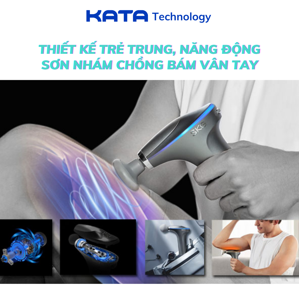 Máy Massage SKG F7 - Máy Massage Gun