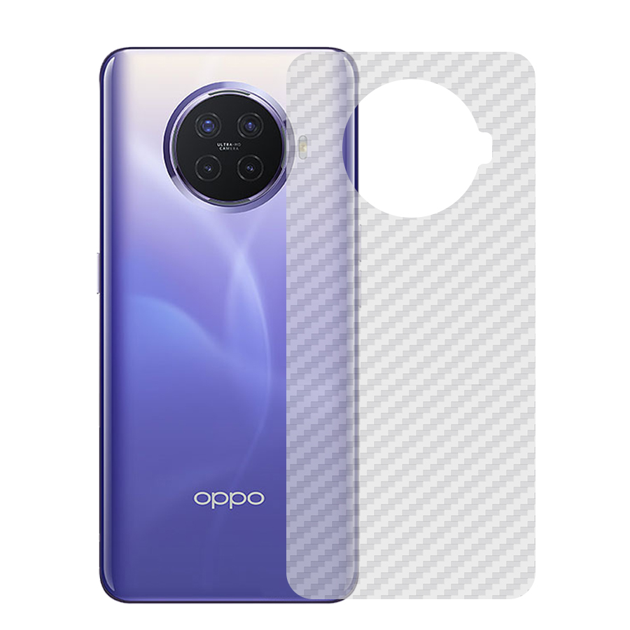 Miếng Dán Mặt Lưng Cacbon Dành Cho OPPO RENO ACE 2 - Handtown - Hàng Chính Hãng