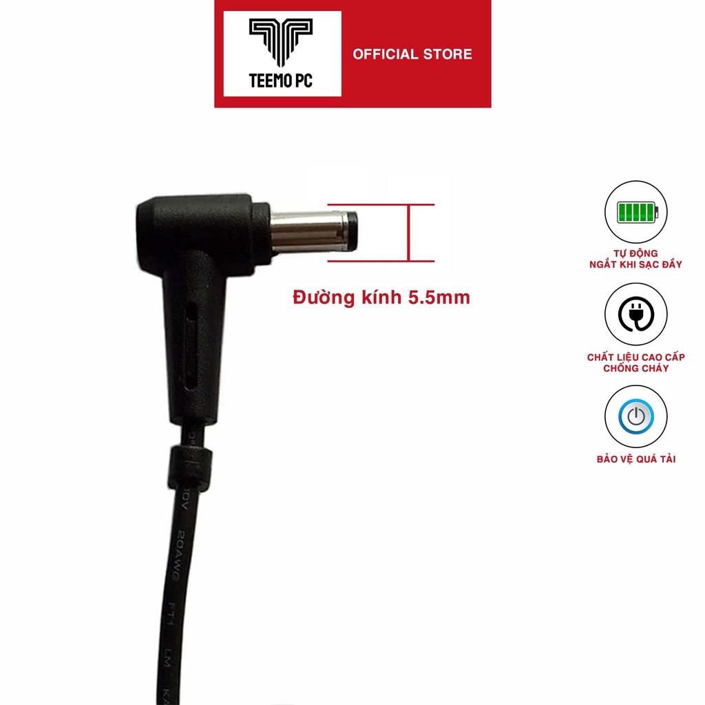Sạc Tương Thích Cho Laptop Asus X555L X555La X555Ld Adapter 19.5V-3.42A - Hàng Nhập Khẩu New Seal TEEMO PC TEAC1435