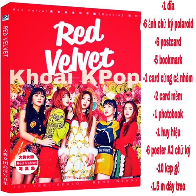 FREE ĐƠN 99K Combo ảnh nhóm Red VelVet