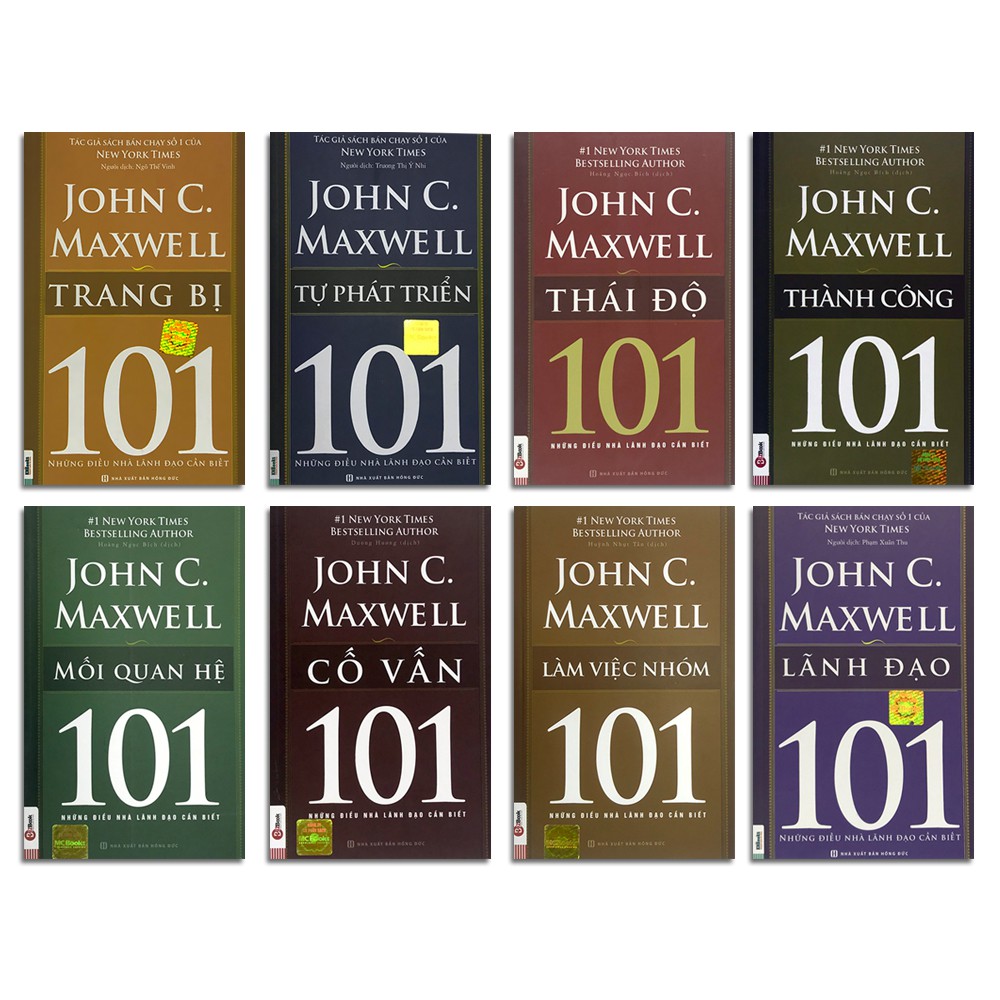 101 NHỮNG ĐIỀU NHÀ LÃNH ĐẠO XUẤT CHÚNG CẦN BIẾT (TRỌN BỘ 8 CUỐN)_SÁCH HAY MỖI NGÀY