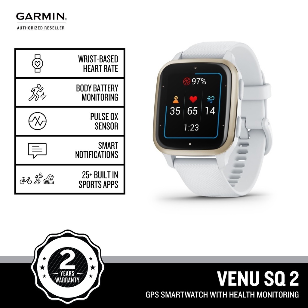 Đồng hồ thông minh Garmin Venu Sq 2_Mới, hàng chính hãng