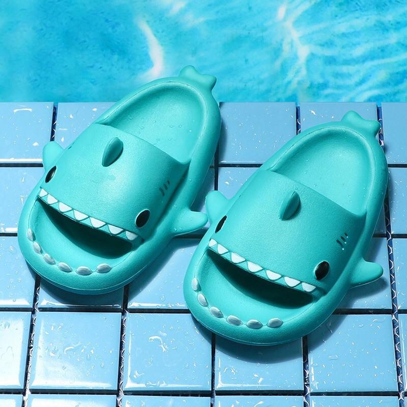 Dép lê quai ngang trẻ em Baby Shark Cheerful Mario siêu nhẹ chống trơn trượt cho bé yêu mã KS232