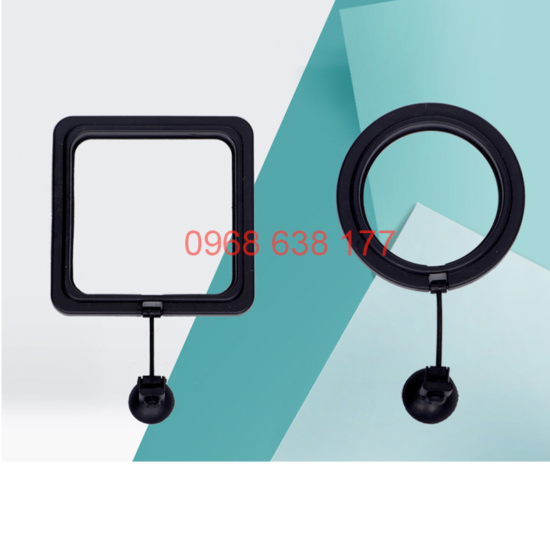 Quây nhựa vuông, tròn giữ thức ăn nổi cho cá