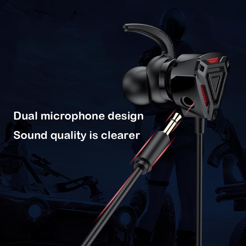 Tai Nghe Chơi Game 3.5Mm Cho Pubg Ps5 Csgo Trò Chơi Có Dây Tai Nghe Chụp Tai Micro Điều Chỉnh Âm Lượng Tai Nghe In-Ear Dành Cho Máy Tính Game Thủ