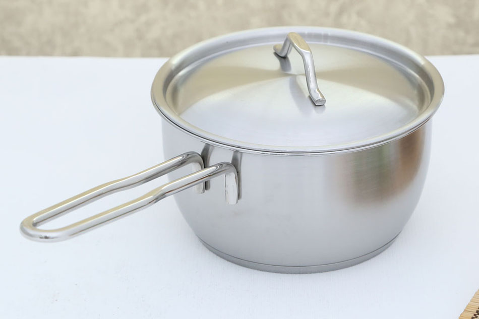 Bộ Nồi Inox 3 Đáy Gồm 3 Nồi 1 Chảo 1 Xửng Fivestar FS08CG1 - Hàng Chính Hãng