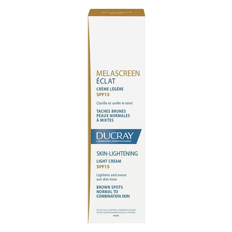 Kem Dưỡng Sáng Da Ducray Melascreen Eclat Light Cream Skin Lightening Spf15 (40ml)