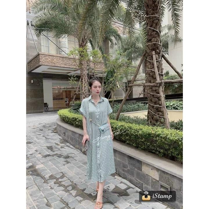 Đầm bầu thiết kế thời trang M45 Váy bầu xinh suông mùa hè 45-68kg - bauxinh