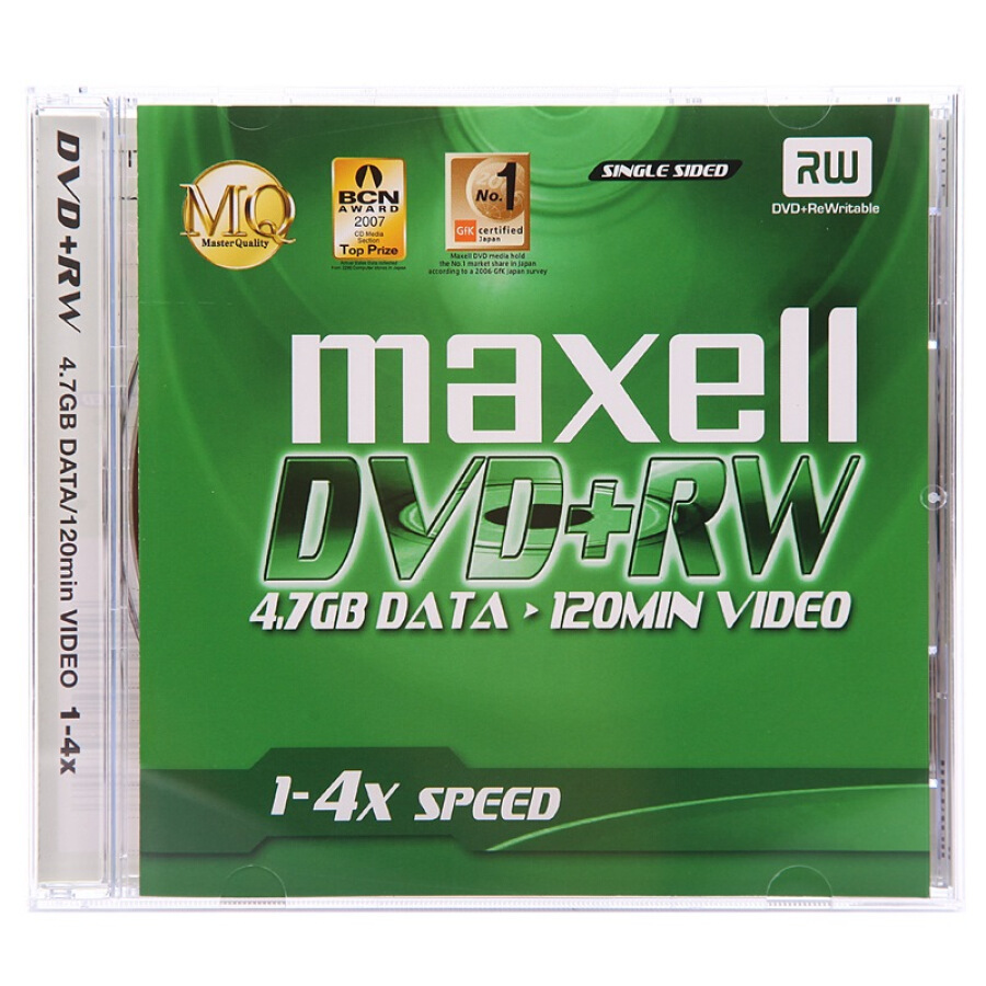 Đĩa Trắng Ghi Thông Tin Maxell DVD + RW 4.7G