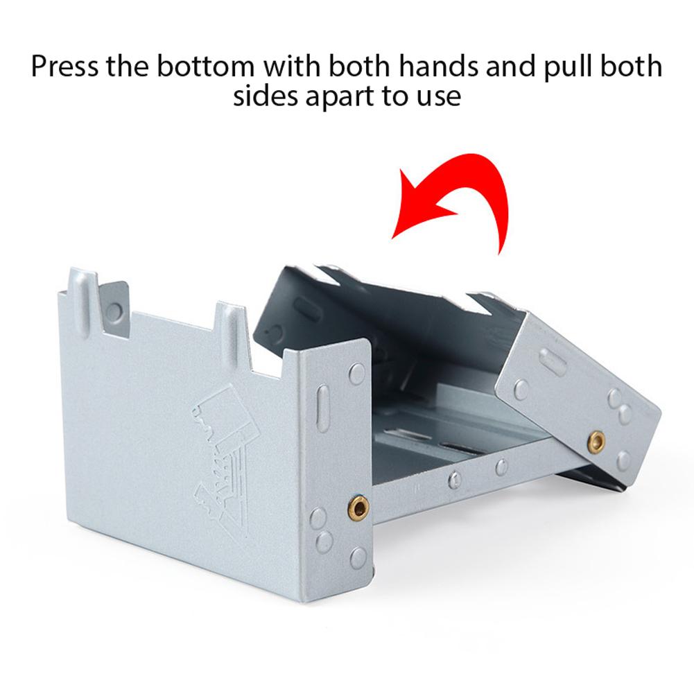 Lò Sưởi Dã Ngoại Di Động Bằng Kim Loại