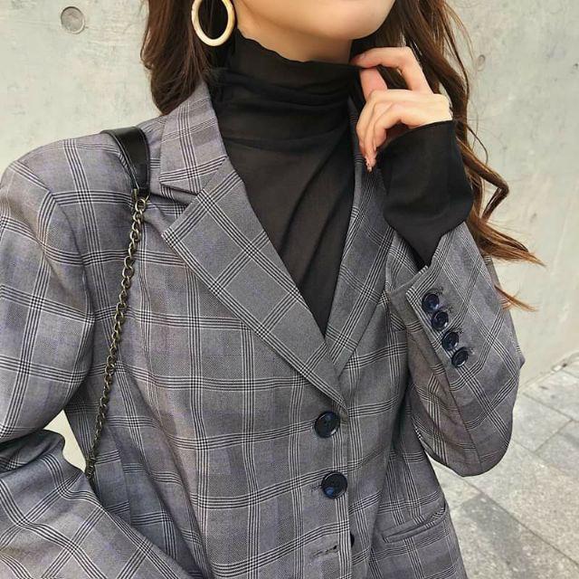 Áo thun mỏng cổ cao áo lót ulzzang