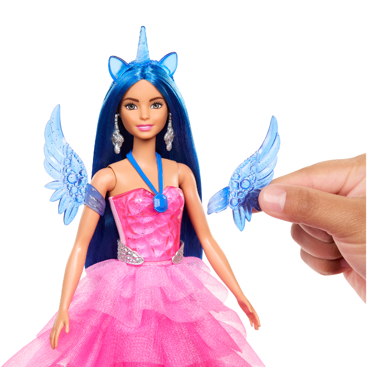 Đồ Chơi Búp Bê Nàng Tiên Kỳ Lân Ngọc Bích - Kỉ Niệm 65 Năm Barbie HRR16