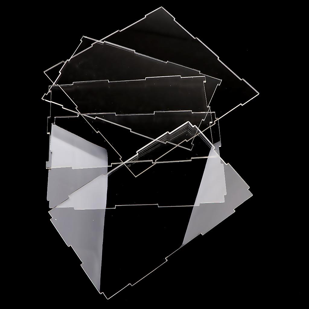 Clear Acrylic Display Box Case Model Figure Display Dustproof