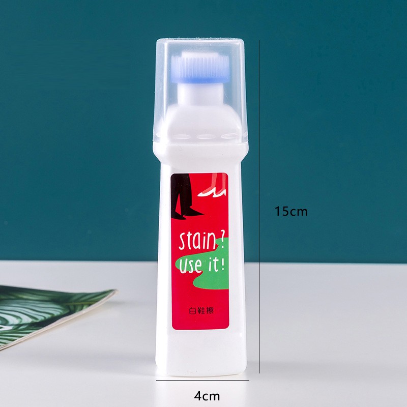 Lọ đánh giày H122 dung dịch tẩy rửa giày dép siêu sạch màu trắng