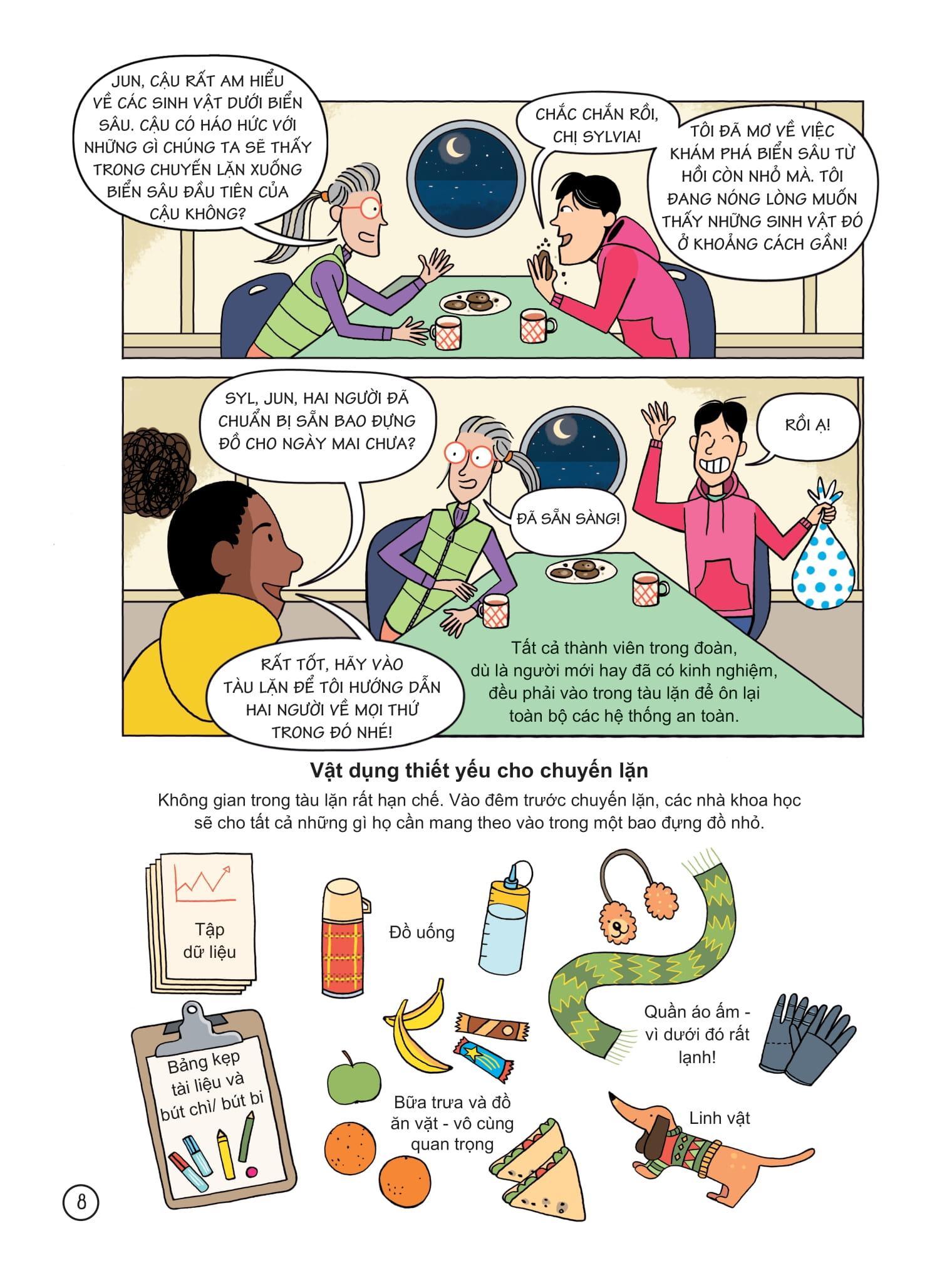 Sách - 24 Giờ Dưới Đại Dương - ảnh 10