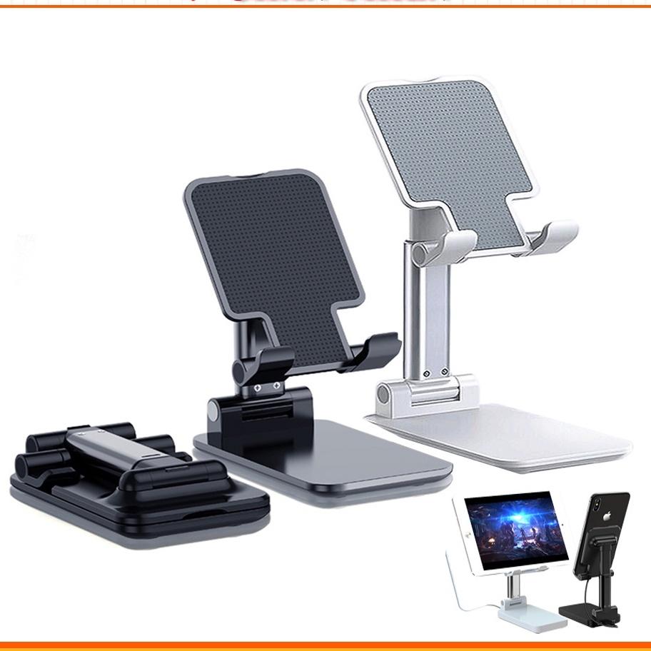 Giá đỡ cho điện thoại ipad máy tính gấp gọn ️ Kệ để điện thoại dùng livestream học online