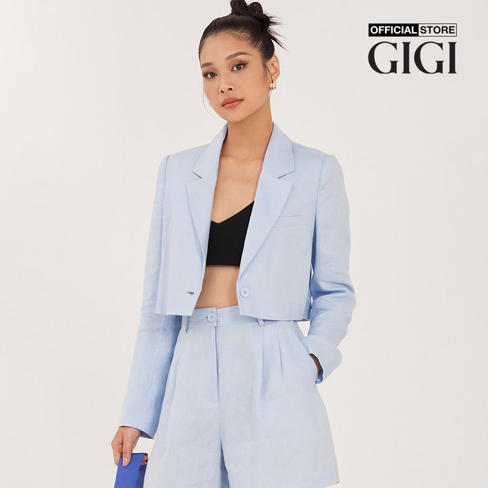 GIGI - Áo blazer nữ tay dài phom croptop hiện đại G1403B212620